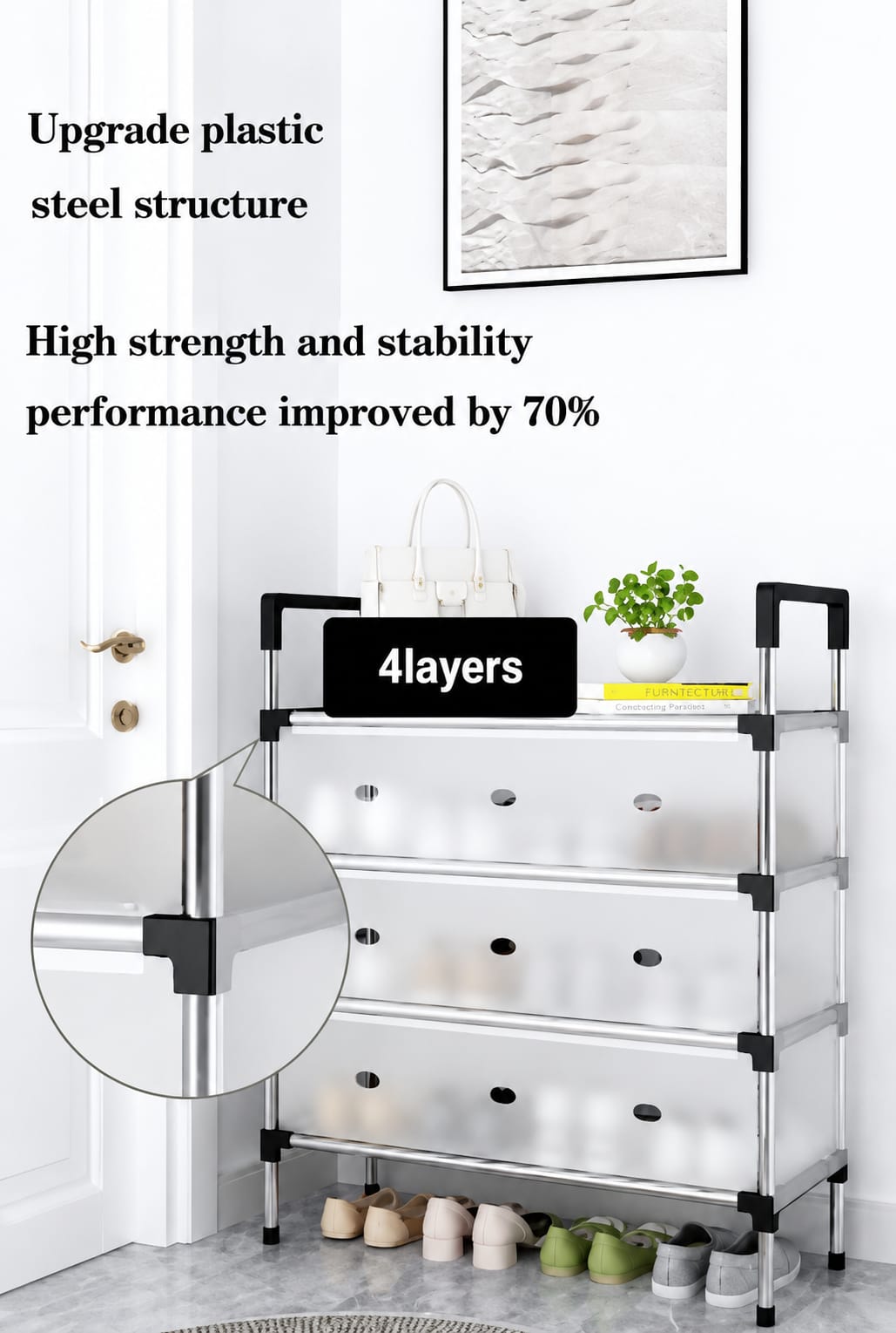Multi-Tier Shoe Organizer